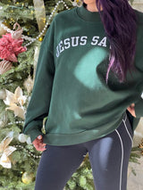 Jesus Saves Sweatshirt